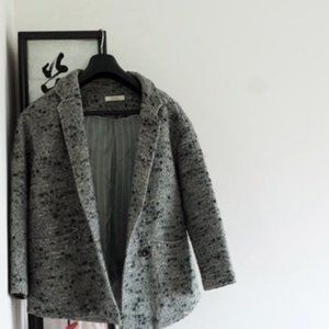 Sessun Paris Winter Wool Coat Gray
